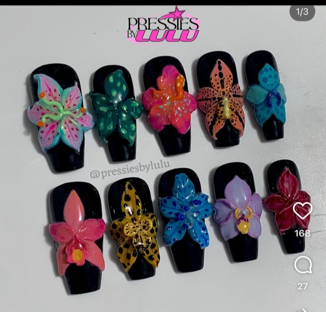 3D Flowers