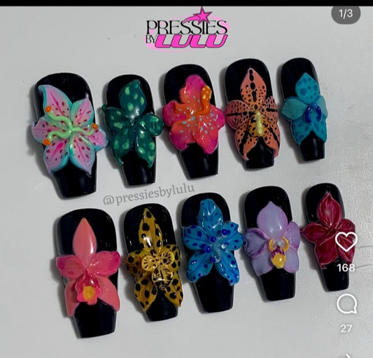 3D Flowers
